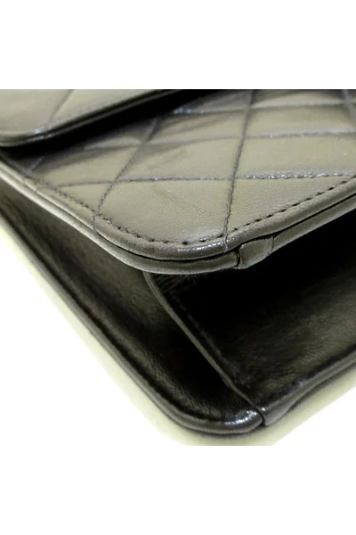 Chanel Vintage Vintage Tassen Pre-owned Leather Chanel-bags Black 6 Chanel Vintage Vintage Tassen Pre-owned Leather Chanel-bags Black - Afbeelding 6