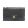 Chanel Vintage Vintage Tassen Pre-owned Medium Double Flap Bag Black