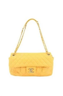 Chanel Vintage Vintage Tassen Pre-owned Canvas Chanel-bags Yellow -Goedkope Chanel Vintage winkel 014bc80d86d1abdb60d6a55f9e732b22