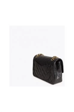 Chanel Vintage Vintage Tassen Pre-owned Leather Crossbody-bags Black -Goedkope Chanel Vintage winkel 01e5cc2e2316e4956614494b41972337