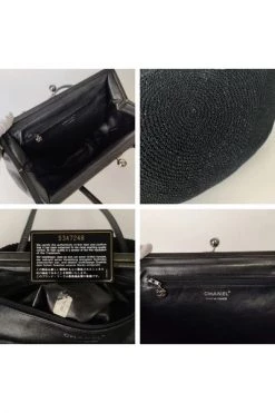 Chanel Vintage Vintage Tassen Pre-owned Shoulder Bag Black -Goedkope Chanel Vintage winkel 0229e6dbab850a3408debfaf57138017