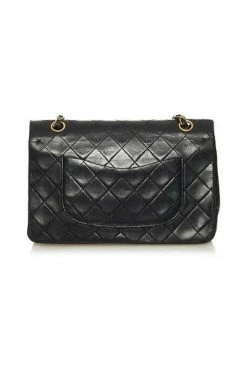 Chanel Vintage Vintage Tassen Pre-owned Shoulder Bags Black -Goedkope Chanel Vintage winkel 026e2c80d152bf6fabfc2ee7817fb9ea