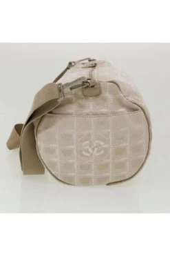 Chanel Vintage Vintage Tassen Pre-owned Canvas Chanel-bags Beige -Goedkope Chanel Vintage winkel 02dc359dbb86157ec5568ce4ebe79b21