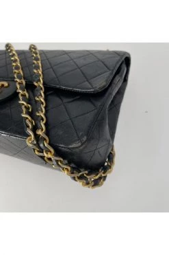 Chanel Vintage Vintage Tassen Pre-owned Leather Chanel-bags Black -Goedkope Chanel Vintage winkel 03238ca8f40d189600562f6350e203f5