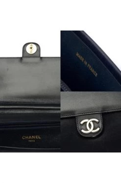 Chanel Vintage Vintage Tassen Pre-owned Leather Chanel-bags Black -Goedkope Chanel Vintage winkel 0353166fb4801d4b47ab920dbe27d865