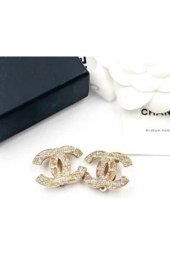Chanel Vintage Vintage Sieraden Pre-owned Earrings Yellow -Goedkope Chanel Vintage winkel 036050baca24a087a954db10eb80ccbf
