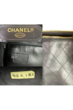 Chanel Vintage Vintage Tassen Pre-owned Leather Chanel-bags Black -Goedkope Chanel Vintage winkel 056b4665d78daae370951595be8044ee