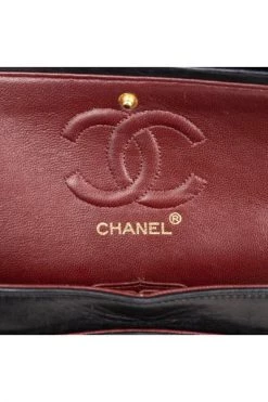 Chanel Vintage Vintage Tassen Pre-owned Leather Crossbody-bags Black