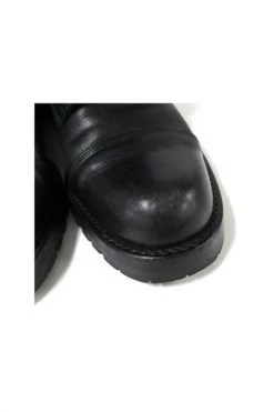 Chanel Vintage Vintage Schoenen Pre-owned Leather Boots Black -Goedkope Chanel Vintage winkel 06d437c9cdd48fb5f274db88033d6073