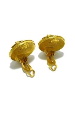 Chanel Vintage Vintage Sieraden Pre-owned Earrings Yellow -Goedkope Chanel Vintage winkel 06fb8386d11a58724bf50128ceb643a3