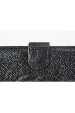 Chanel Vintage Vintage Accessoires Pre-owned Leather Wallets Black -Goedkope Chanel Vintage winkel 07bf71ff8410d2f16faeda27e6eab8f3