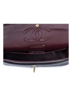 Chanel Vintage Vintage Tassen Pre-owned Medium Double Flap Bag Black -Goedkope Chanel Vintage winkel 07db80e22e4e532824de1d85734cbe3e