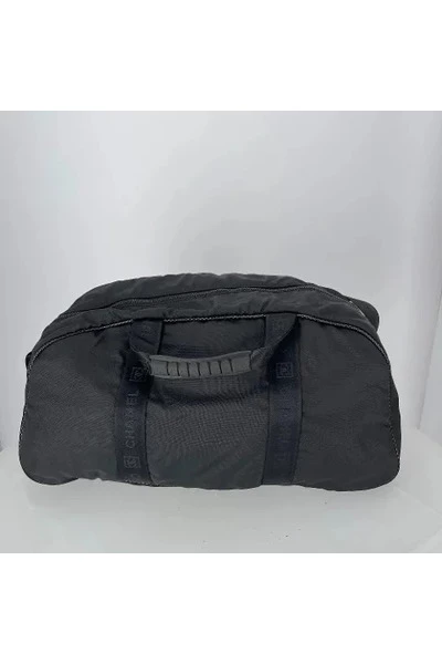 Chanel Vintage Vintage Tassen Pre-owned Nylon Chanel-bags Black 1 Chanel Vintage Vintage Tassen Pre-owned Nylon Chanel-bags Black