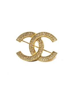 Chanel Vintage Vintage Sieraden Pre-owned Metal Chanel-jewelry Yellow
