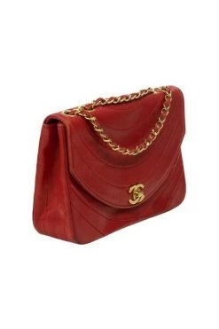 Chanel Vintage Vintage Tassen Pre-owned Vintage Bag Red