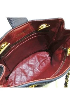 Chanel Vintage Vintage Tassen Pre-owned Leather Chanel-bags Black -Goedkope Chanel Vintage winkel 08d16a60ee818a7ee27653400bccdbb8