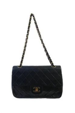 Chanel Vintage Vintage Tassen Pre-owned Leather Chanel-bags Black