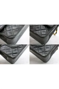 Chanel Vintage Vintage Tassen Pre-owned Double Flap Bag Black -Goedkope Chanel Vintage winkel 099eae132255ccce88633bb457fe3b50