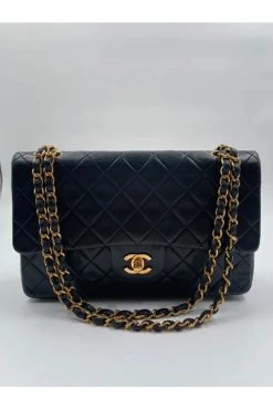 Chanel Vintage Vintage Tassen Pre-owned Leather Chanel-bags Black -Goedkope Chanel Vintage winkel 0a8c6e8152703328c021ce86c6d39e26