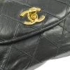 Chanel Vintage Vintage Tassen Pre-owned Leather Chanel-bags Black