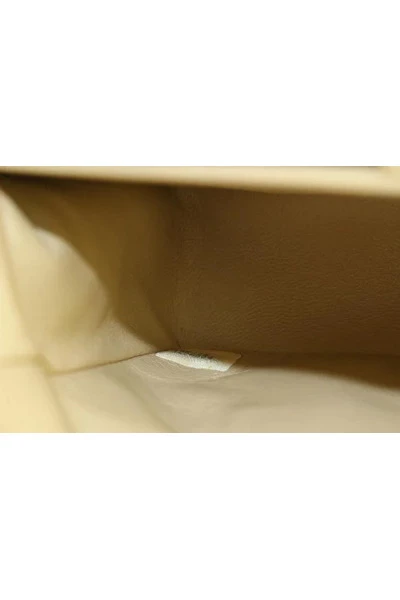 Chanel Vintage Vintage Tassen Pre-owned Fabric Chanel-bags Beige 3 Chanel Vintage Vintage Tassen Pre-owned Fabric Chanel-bags Beige - Afbeelding 3