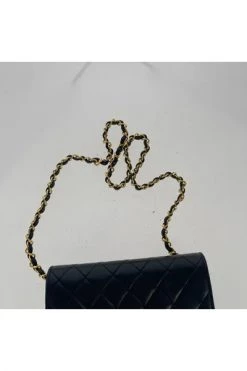 Chanel Vintage Vintage Tassen Pre-owned Leather Chanel-bags Black -Goedkope Chanel Vintage winkel 0bd4adeee6b37d461295f945d3f6afd8