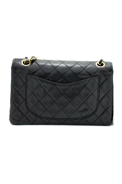 Chanel Vintage Vintage Tassen Pre-owned Timeless Bag Black 4 Chanel Vintage Vintage Tassen Pre-owned Timeless Bag Black - Afbeelding 4