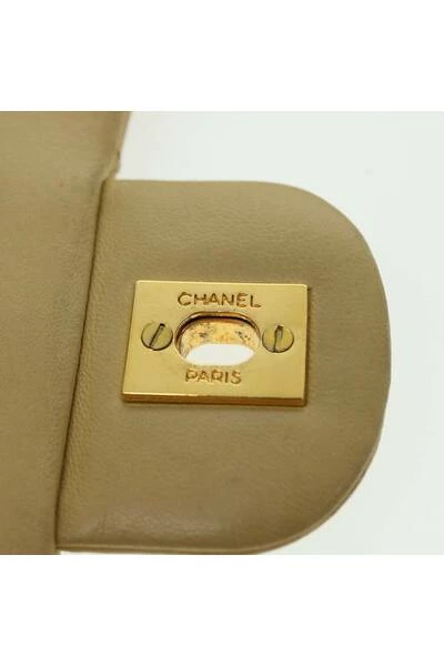 Chanel Vintage Vintage Tassen Shoulder Bags Beige 2 Chanel Vintage Vintage Tassen Shoulder Bags Beige - Afbeelding 2