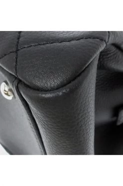 Chanel Vintage Vintage Tassen Pre-owned Leather Totes Black