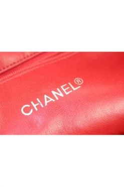 Chanel Vintage Vintage Tassen Pre-owned Canvas Chanel-bags Red