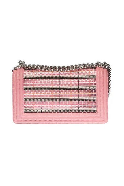 Chanel Vintage Vintage Tassen Pre-owned Shoulder Bags Pink 2 Chanel Vintage Vintage Tassen Pre-owned Shoulder Bags Pink - Afbeelding 2