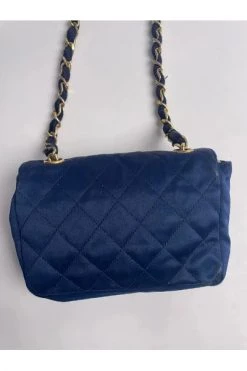 Chanel Vintage Vintage Tassen Pre-ownedLeatherchanel-bags Blue -Goedkope Chanel Vintage winkel 0d53c8eda05b465d249adea8517991ad