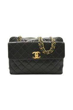 Chanel Vintage Vintage Tassen Pre-owned Leather Chanel-bags Black -Goedkope Chanel Vintage winkel 0d844acb23b74066e5cd564fe782f48d