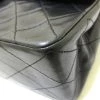 Chanel Vintage Vintage Tassen Pre-owned Medium Double Flap Bag Black