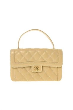 Chanel Vintage Vintage Tassen Pre-owned Handbags Beige -Goedkope Chanel Vintage winkel 0ec9a487d32d6615ba20d2c825a3d8d0