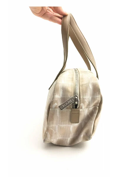 Chanel Vintage Vintage Tassen Pre-owned Shoulder Bags Beige 4 Chanel Vintage Vintage Tassen Pre-owned Shoulder Bags Beige - Afbeelding 4