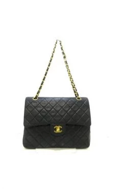 Chanel Vintage Vintage Tassen Pre-owned Shoulder Bags Black -Goedkope Chanel Vintage winkel 0ff59812f6e12ee787b4c129ee235ef1