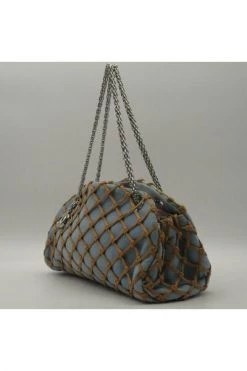 Chanel Vintage Vintage Tassen Pre-owned Shoulder Bags Blue -Goedkope Chanel Vintage winkel 10016f09bb21b4c0670f0c65cddb3944