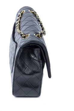 Chanel Vintage Vintage Tassen Pre-owned Medium Double Flap Bag Black -Goedkope Chanel Vintage winkel 1030acdd1a999bee2dfb16fd99488bfb