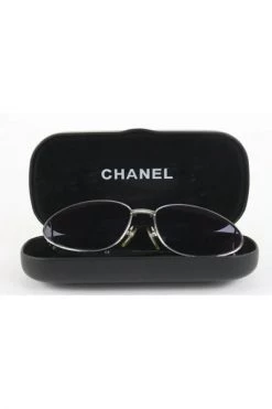 Chanel Vintage Vintage Accessoires Pre-owned Metal Sunglasses Black -Goedkope Chanel Vintage winkel 103e8d56894a3c53039bbb6745590e7c