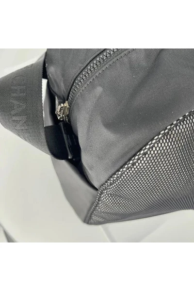 Chanel Vintage Vintage Tassen Pre-owned Nylon Chanel-bags Black 6 Chanel Vintage Vintage Tassen Pre-owned Nylon Chanel-bags Black - Afbeelding 6