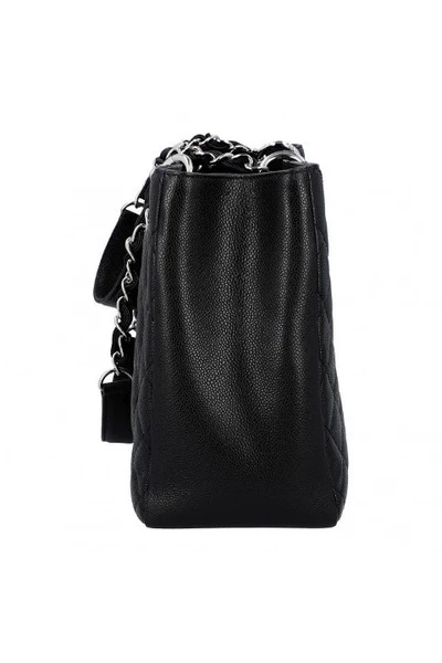 Chanel Vintage Vintage Tassen Pre-owned Leather Chanel-bags Black 6 Chanel Vintage Vintage Tassen Pre-owned Leather Chanel-bags Black - Afbeelding 6