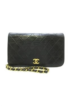 Chanel Vintage Vintage Tassen Shoulder Bags Black -Goedkope Chanel Vintage winkel 1190781c44f1dd7d2a558e2208322bd5