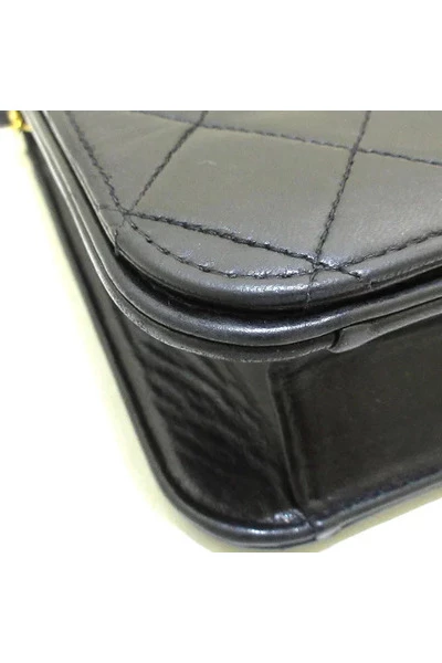 Chanel Vintage Vintage Tassen Pre-owned Leather Chanel-bags Black 4 Chanel Vintage Vintage Tassen Pre-owned Leather Chanel-bags Black - Afbeelding 4