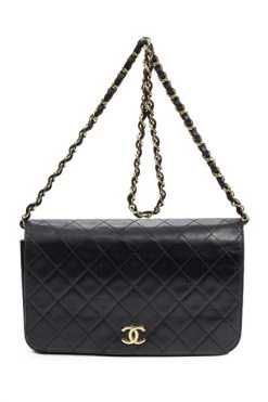 Chanel Vintage Vintage Tassen Pre-owned Crossbody Bag Black -Goedkope Chanel Vintage winkel 12258e2a3ebc940d84976c5870cc8d79