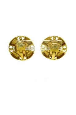 Chanel Vintage Vintage Sieraden Pre-owned Metal Earrings Yellow -Goedkope Chanel Vintage winkel 12265b8e5268d973ac80a3439d8bba8f