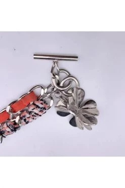 Chanel Vintage Vintage Sieraden Pre-owned Metal Bracelets Orange