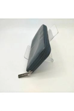 Chanel Vintage Vintage Accessoires Pre-owned Leather Wallets Blue -Goedkope Chanel Vintage winkel 13381f2bf32212462d21d7bf229676df