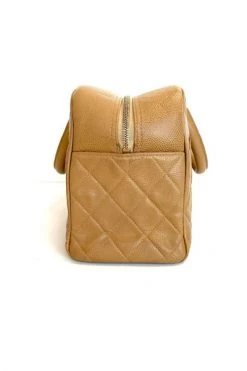 Chanel Vintage Vintage Tassen Pre-owned Leather Handbags Beige -Goedkope Chanel Vintage winkel 1370d0bc76c8cd0a17ee7b3719179928