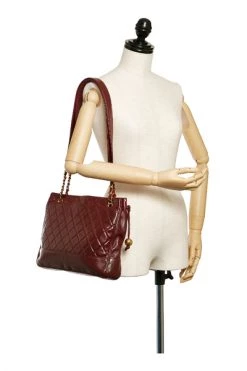 Chanel Vintage Vintage Tassen Pre-owned Bags Red -Goedkope Chanel Vintage winkel 14643f7b0d7841565021e55af705d08c